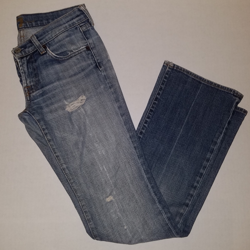 7 For All Manking Bootcut Jeans View 2
